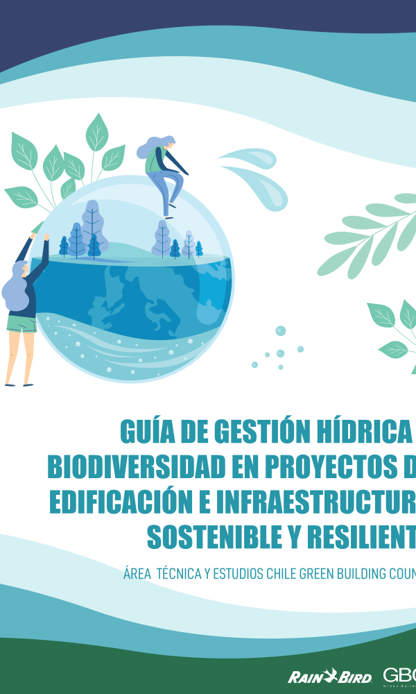 Portada Guia de gestion hidrica y biodiversidad Chile GBC 600x1000