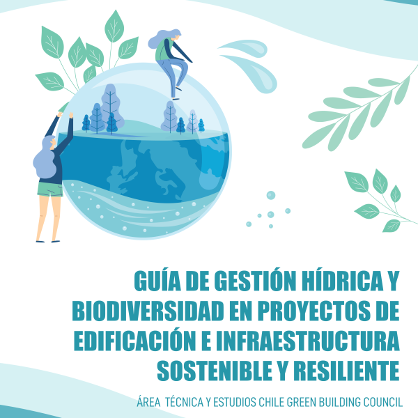 Portada Guía de gestión hídrica y biodiversidad Chile GBC